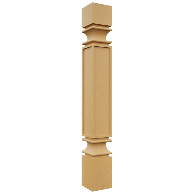Fabuwood Timber SP36 Base Post, Front View