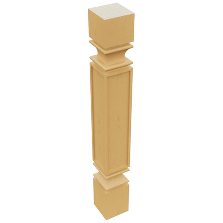Fabuwood Timber SP36 Base Post, Top View