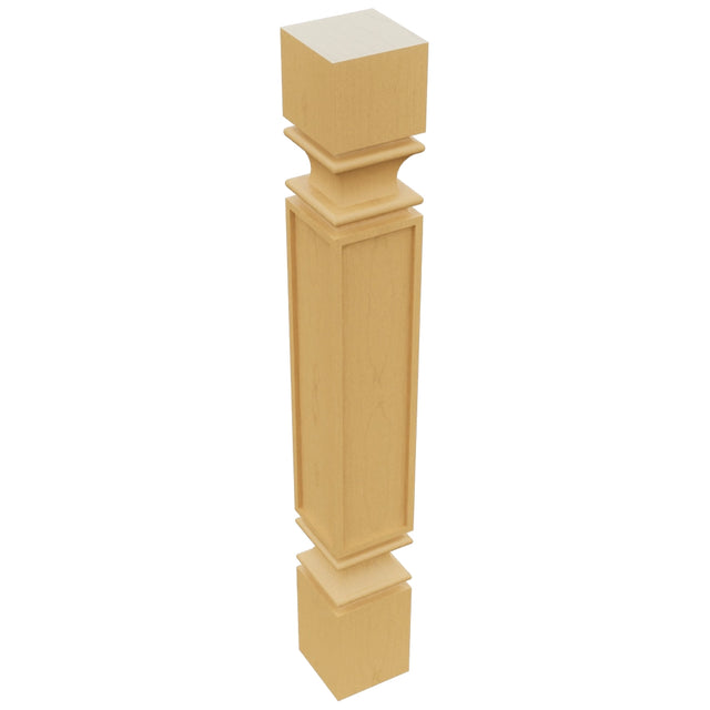Fabuwood Timber SP36 Base Post, Top View