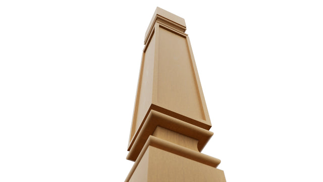 Fabuwood Timber SP36 Base Post, Detail View