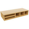 Fabuwood Timber WO306 Wall Organizer Rack, Front View