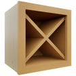 Fabuwood Timber WR15X15 Wall Wine Rack, Front View