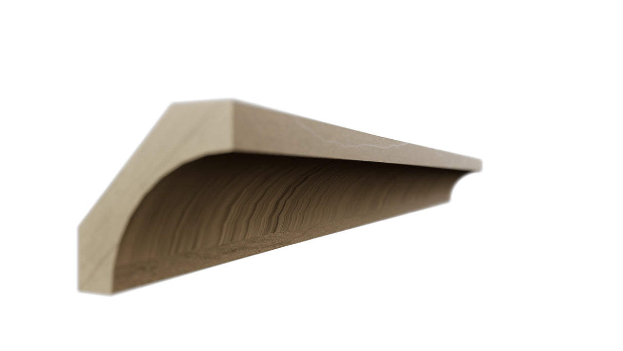 Fabuwood Truffle CM-3 Molding, Detail View