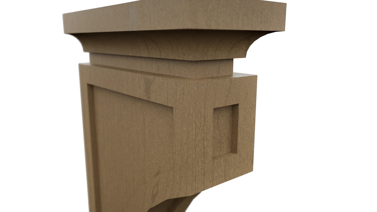 Fabuwood Truffle CMCB Corbel, Detail View