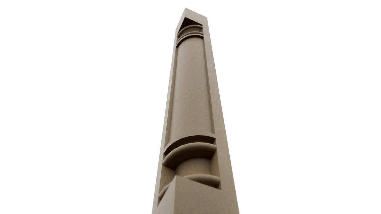 Fabuwood Truffle CP36 Base Post, Detail View