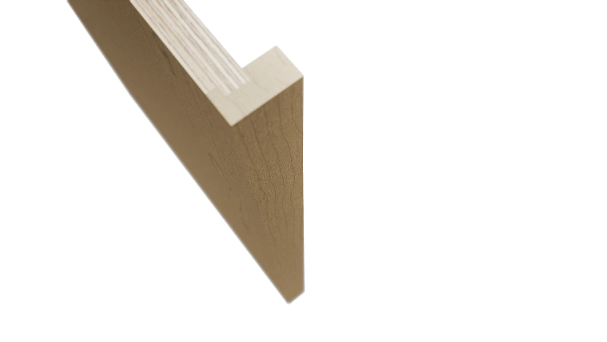 Fabuwood Truffle DWR1-1/2 Panel, Detail View