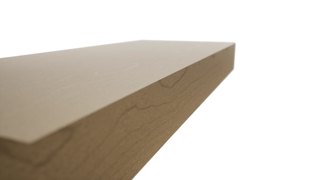 Fabuwood Truffle FLS24 Wall Floating Shelf, Detail View