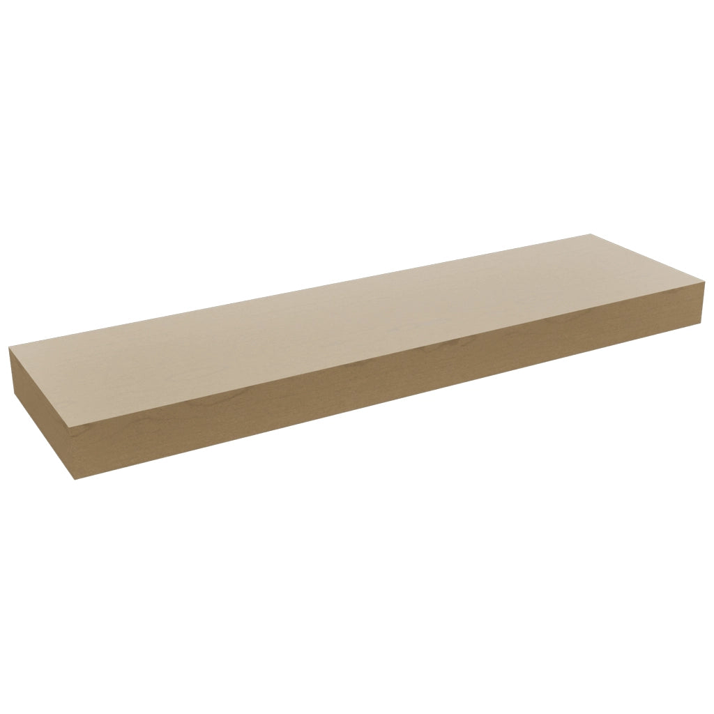 Fabuwood Truffle FLS36 Wall Floating Shelf, Front View