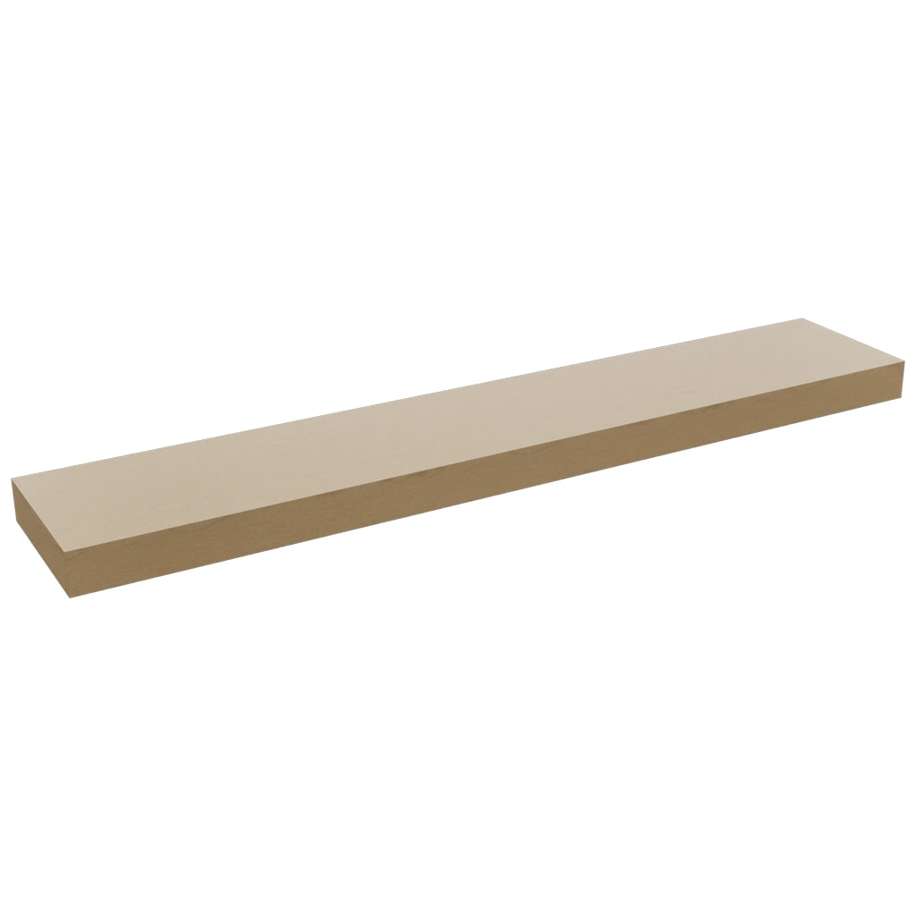 Fabuwood Truffle FLS54 Wall Floating Shelf, Front View