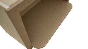 MW3018 ( Wall | Microwave Shelf Cabinet - 3"W X 18"H X 12"D ) | Truffle
