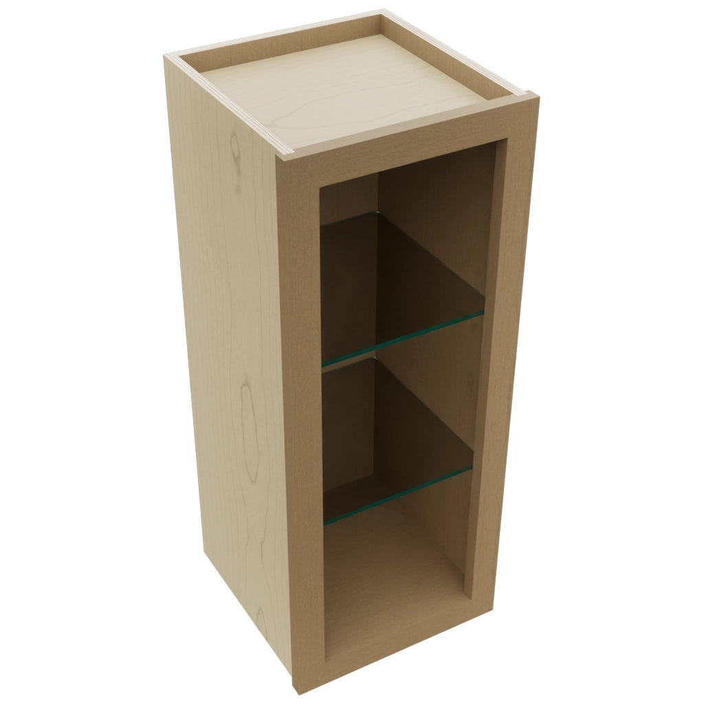 Fabuwood Truffle NDW1230 Wall Standard No Door Cabinet, Top View