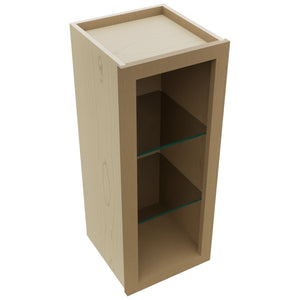 Fabuwood Truffle NDW1230 Wall Standard No Door Cabinet, Top View