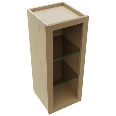 Fabuwood Truffle NDW1230 Wall Standard No Door Cabinet, Top View