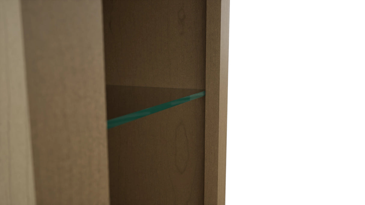Fabuwood Truffle NDW1230 Wall Standard No Door Cabinet, Detail View