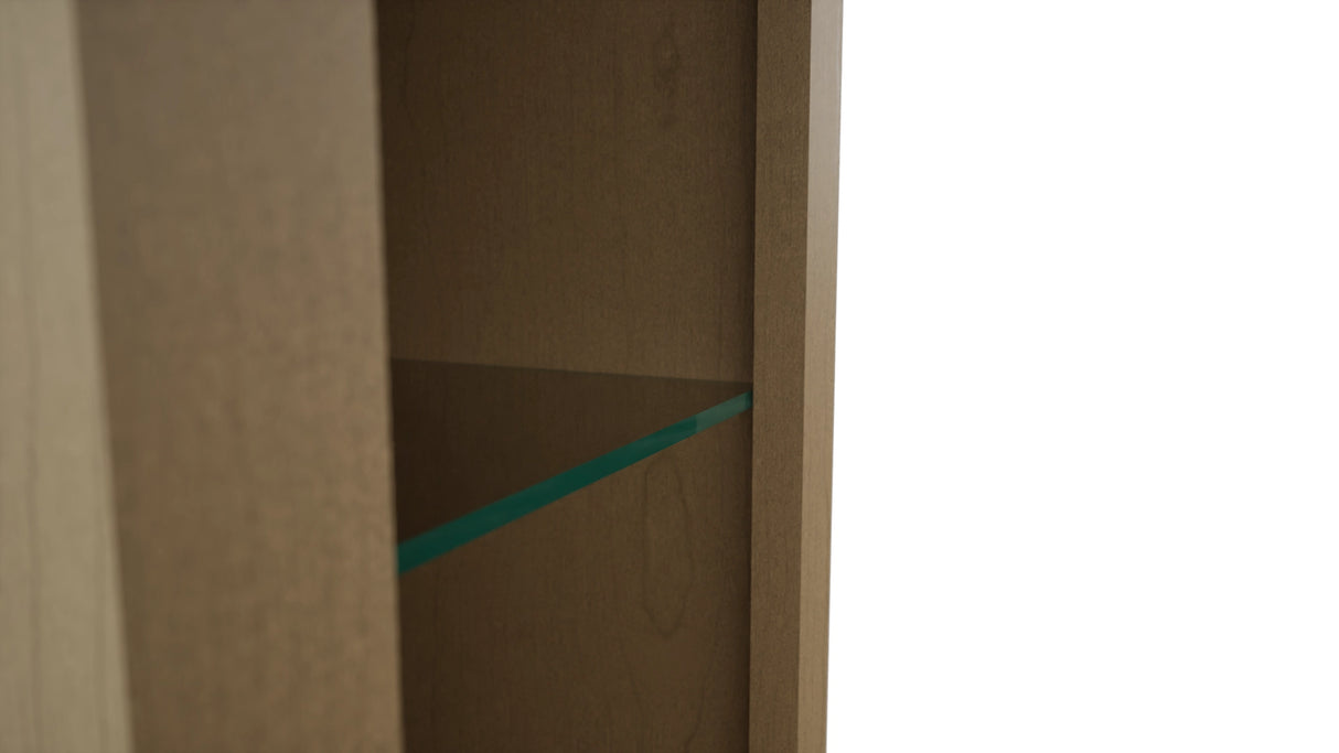 Fabuwood Truffle NDW1236 Wall Standard No Door Cabinet, Detail View