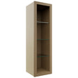 Fabuwood Truffle NDW1242 Wall Standard No Door Cabinet, Front View