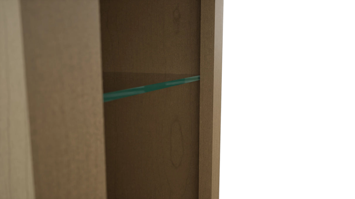Fabuwood Truffle NDW1242 Wall Standard No Door Cabinet, Detail View