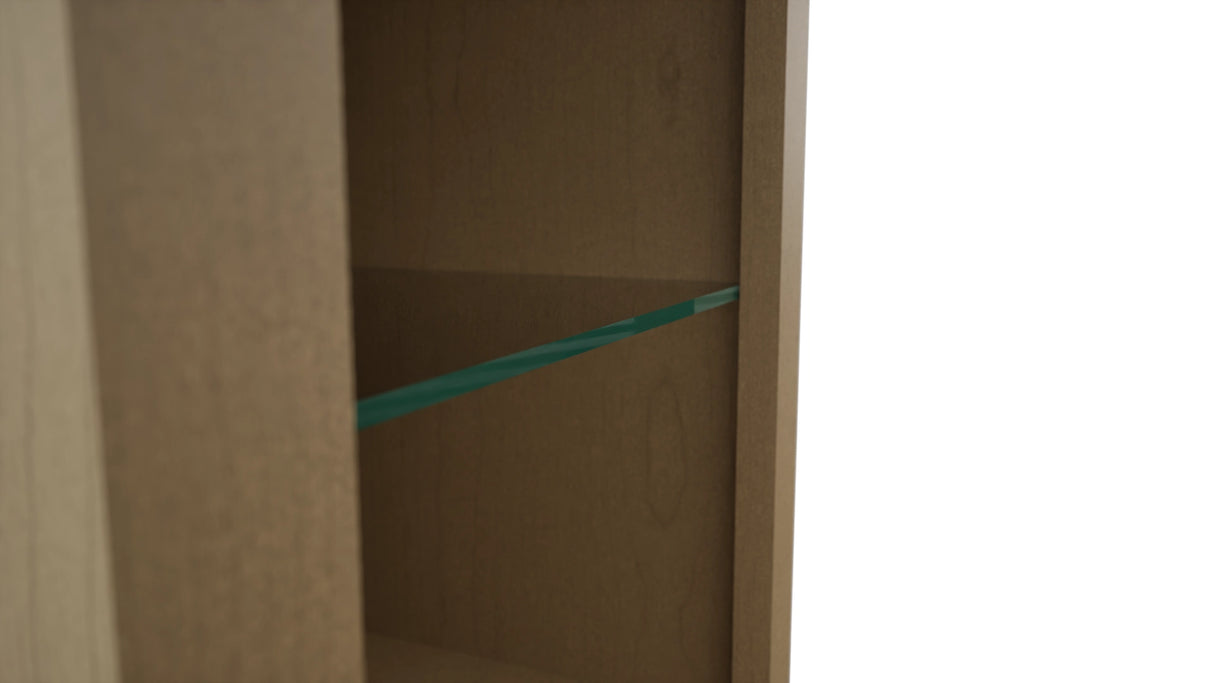 Fabuwood Truffle NDW1530 Wall Standard No Door Cabinet, Detail View
