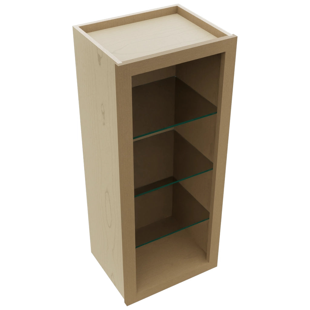 Fabuwood Truffle NDW1536 Wall Standard No Door Cabinet, Top View