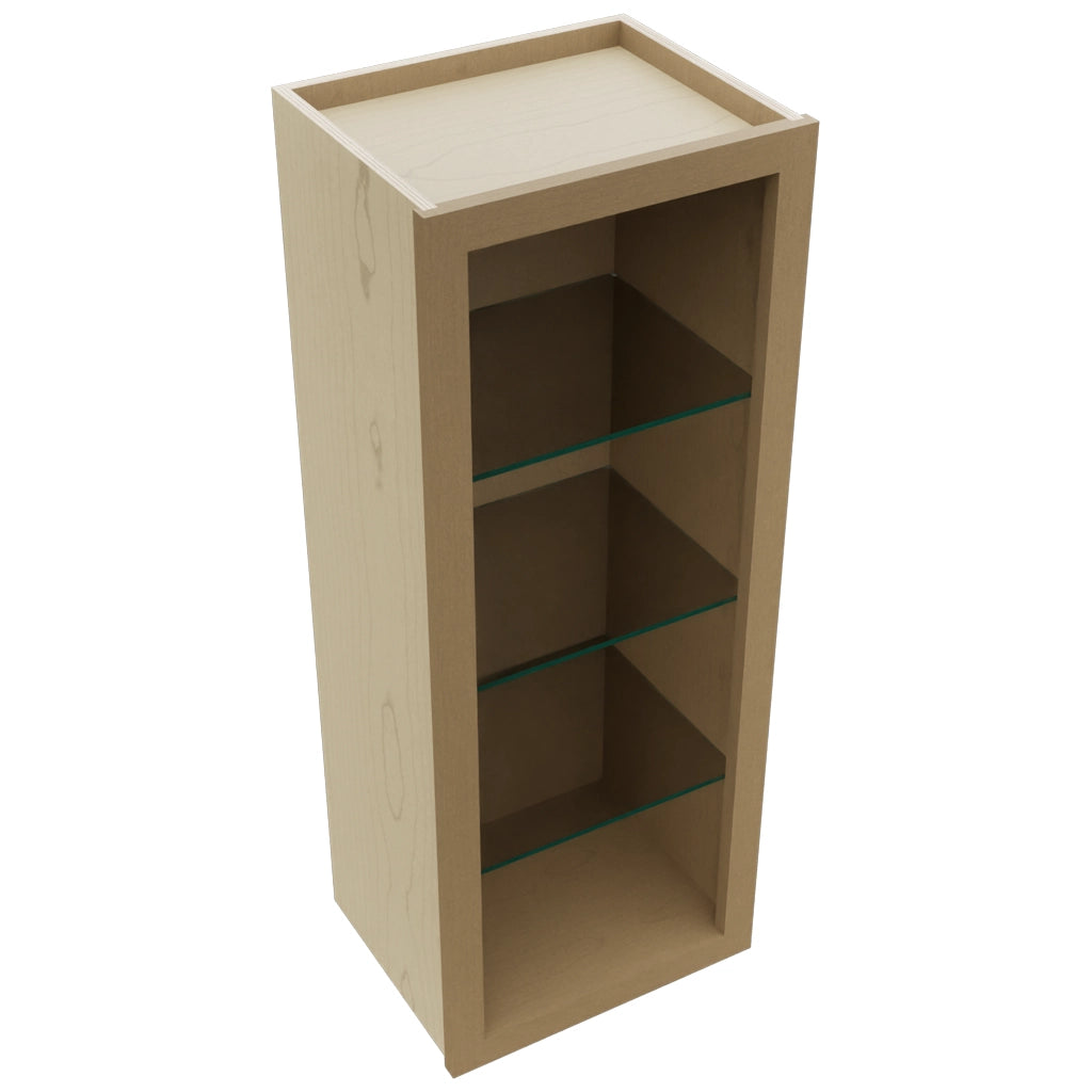 Fabuwood Truffle NDW1539 Wall Standard No Door Cabinet, Top View