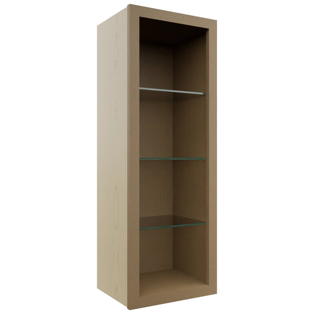 Fabuwood Truffle NDW1542 Wall Standard No Door Cabinet, Front View