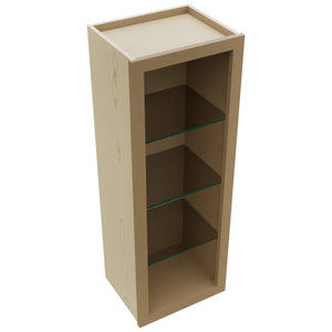 Fabuwood Truffle NDW1542 Wall Standard No Door Cabinet, Top View
