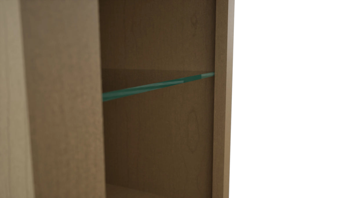 Fabuwood Truffle NDW1542 Wall Standard No Door Cabinet, Detail View