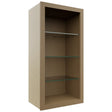Fabuwood Truffle NDW1836 Wall Standard No Door Cabinet, Front View