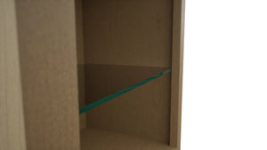 Fabuwood Truffle NDW1836 Wall Standard No Door Cabinet, Detail View