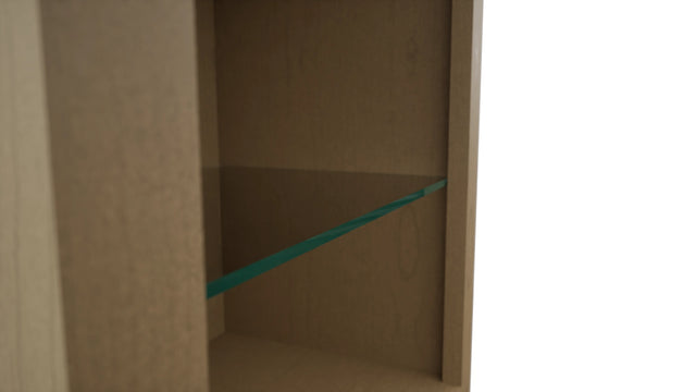 Fabuwood Truffle NDW1836 Wall Standard No Door Cabinet, Detail View