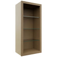 Fabuwood Truffle NDW1839 Wall Standard No Door Cabinet, Front View