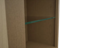 Fabuwood Truffle NDW1842 Wall Standard No Door Cabinet, Detail View