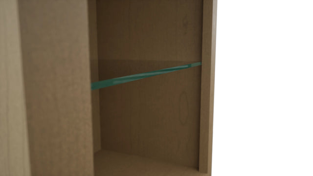 Fabuwood Truffle NDW1842 Wall Standard No Door Cabinet, Detail View