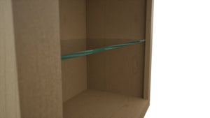 Fabuwood Truffle NDW2442 Wall Standard No Door Cabinet, Detail View