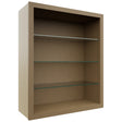 Fabuwood Truffle NDW3036 Wall Standard No Door Cabinet, Front View