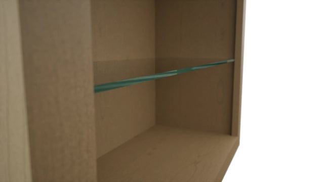 Fabuwood Truffle NDW3042 Wall Standard No Door Cabinet, Detail View