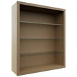 Fabuwood Truffle NDW3642 Wall Standard No Door Cabinet, Front View