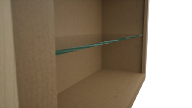 Fabuwood Truffle NDW3642 Wall Standard No Door Cabinet, Detail View