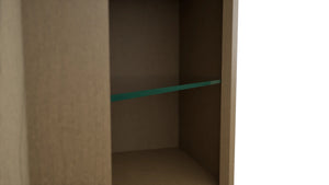 Fabuwood Truffle NDWDC2430 Wall Corner Diagonal No Door Cabinet, Detail View