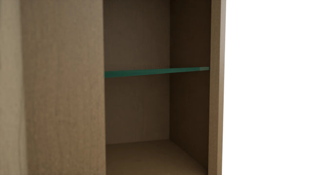 Fabuwood Truffle NDWDC2442 Wall Corner Diagonal No Door Cabinet, Detail View