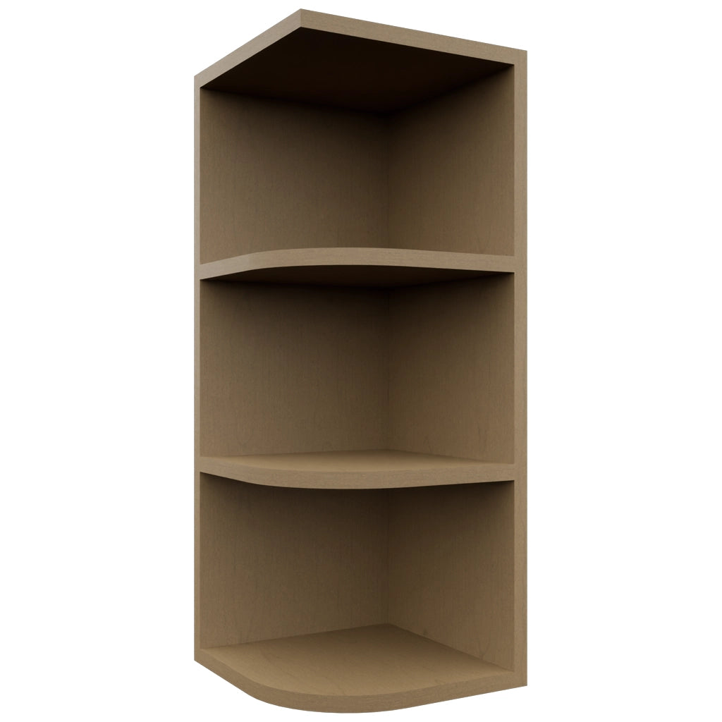 Fabuwood Truffle OE1230 Wall Open End Cabinet, Front View