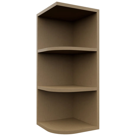 Fabuwood Truffle OE1230 Wall Open End Cabinet, Front View