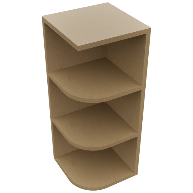 Fabuwood Truffle OE1230 Wall Open End Cabinet, Top View