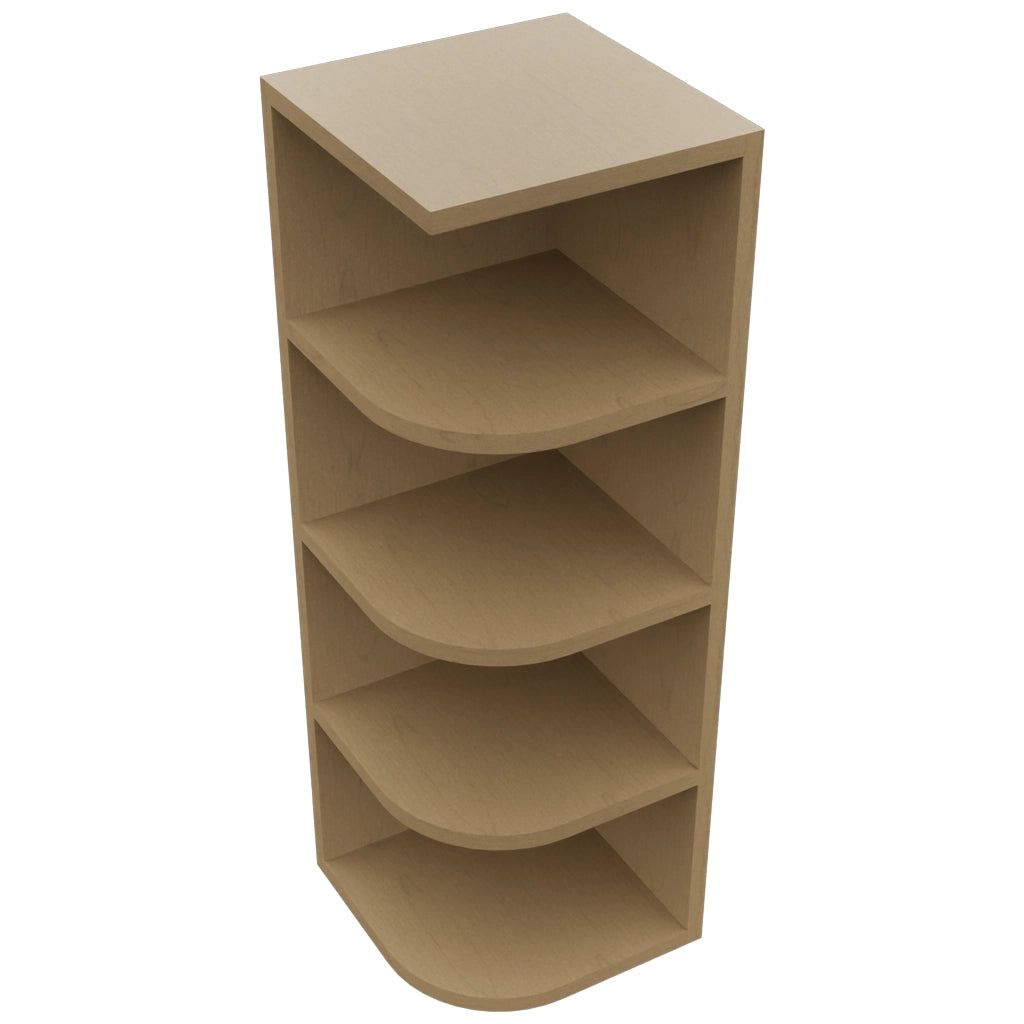 Fabuwood Truffle OE1236 Wall Open End Cabinet, Top View