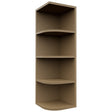 Fabuwood Truffle OE1239 Wall Open End Cabinet, Front View