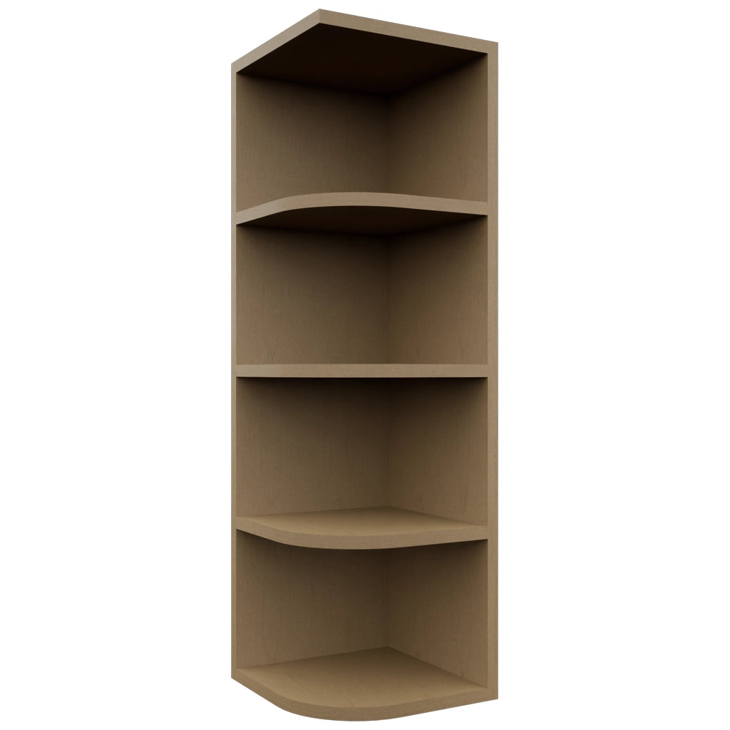 Fabuwood Truffle OE1239 Wall Open End Cabinet, Front View