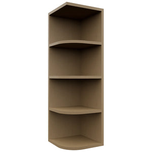 Fabuwood Truffle OE1239 Wall Open End Cabinet, Front View