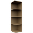 Fabuwood Truffle OE1242 Wall Open End Cabinet, Front View