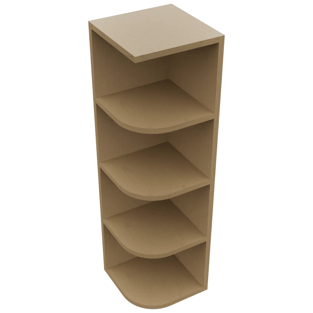 Fabuwood Truffle OE1242 Wall Open End Cabinet, Top View