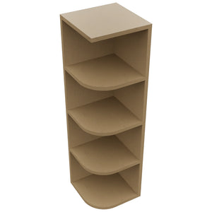 Fabuwood Truffle OE1242 Wall Open End Cabinet, Top View